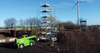 Sibbald Training unveils our first Merlo Roto Telehandler!