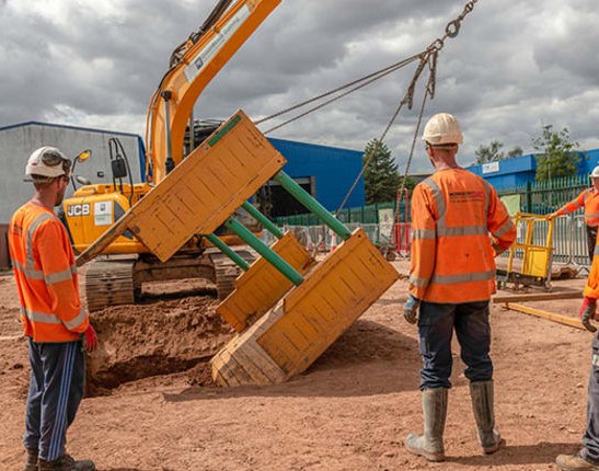 EUSR Categories 3 + 4 + 5 - Install, Inspect & Remove Timber, Steel & Proprietary Shoring Systems